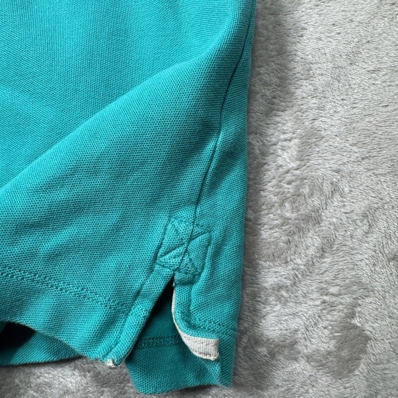 Tommy Bahama Men’s Turquoise Blue 100% Cotton Polo Embroidered Chest Shirt XL - Picture 13 of 16